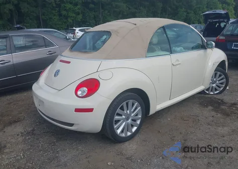 2008 Volkswagen New Beetle Se из США, поврежденный, VIN 3VWRF31Y68M407645